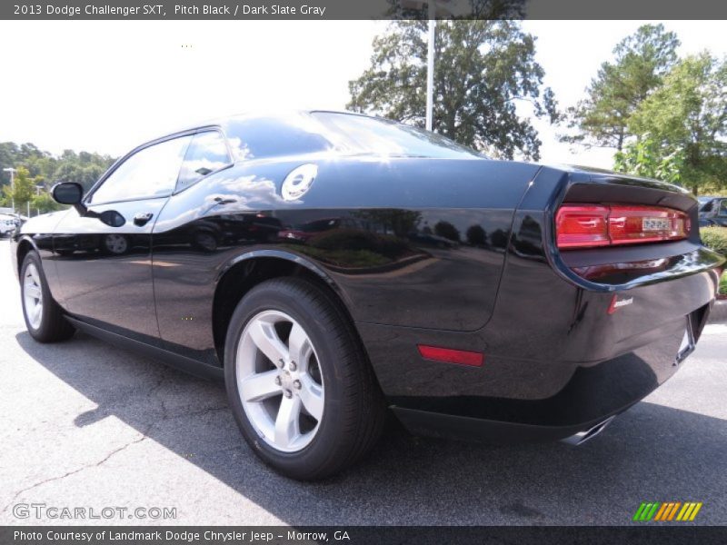 Pitch Black / Dark Slate Gray 2013 Dodge Challenger SXT