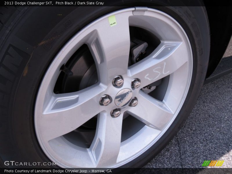 Pitch Black / Dark Slate Gray 2013 Dodge Challenger SXT