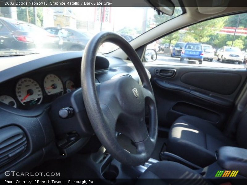Graphite Metallic / Dark Slate Gray 2003 Dodge Neon SXT