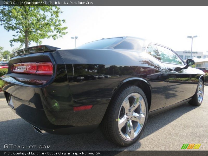 Pitch Black / Dark Slate Gray 2013 Dodge Challenger SXT