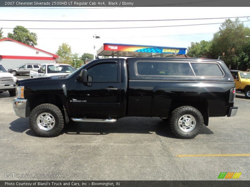 Black / Ebony 2007 Chevrolet Silverado 2500HD LT Regular Cab 4x4