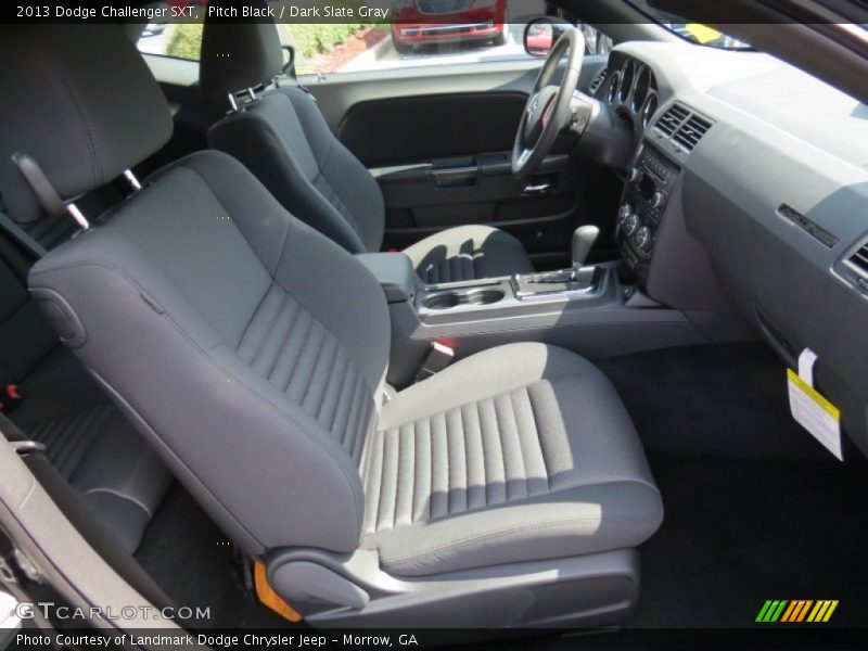 Pitch Black / Dark Slate Gray 2013 Dodge Challenger SXT