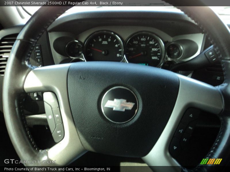 Black / Ebony 2007 Chevrolet Silverado 2500HD LT Regular Cab 4x4