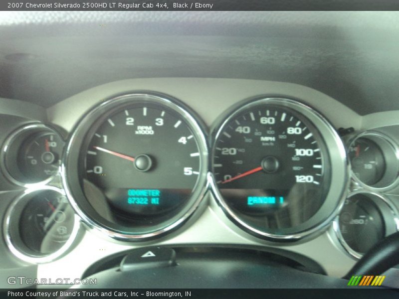 Black / Ebony 2007 Chevrolet Silverado 2500HD LT Regular Cab 4x4