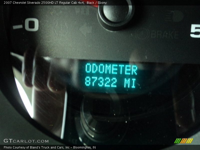 Black / Ebony 2007 Chevrolet Silverado 2500HD LT Regular Cab 4x4