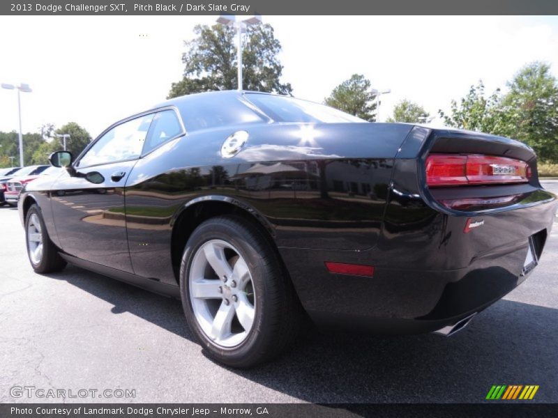 Pitch Black / Dark Slate Gray 2013 Dodge Challenger SXT