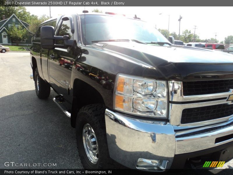 Black / Ebony 2007 Chevrolet Silverado 2500HD LT Regular Cab 4x4