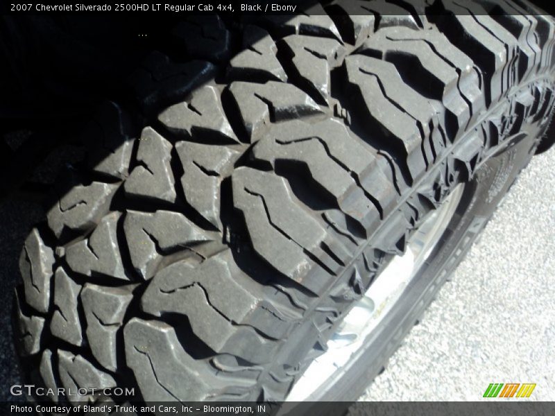 Black / Ebony 2007 Chevrolet Silverado 2500HD LT Regular Cab 4x4