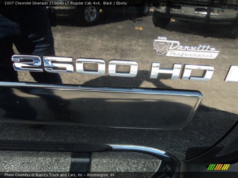 Black / Ebony 2007 Chevrolet Silverado 2500HD LT Regular Cab 4x4