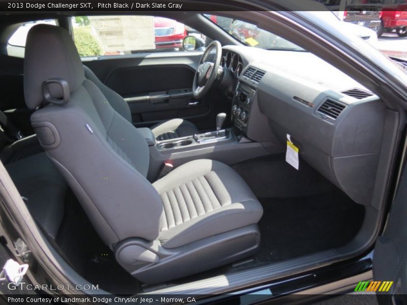 Pitch Black / Dark Slate Gray 2013 Dodge Challenger SXT