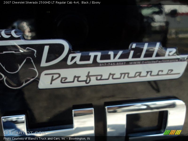 Black / Ebony 2007 Chevrolet Silverado 2500HD LT Regular Cab 4x4