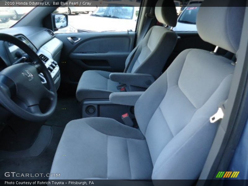Bali Blue Pearl / Gray 2010 Honda Odyssey LX