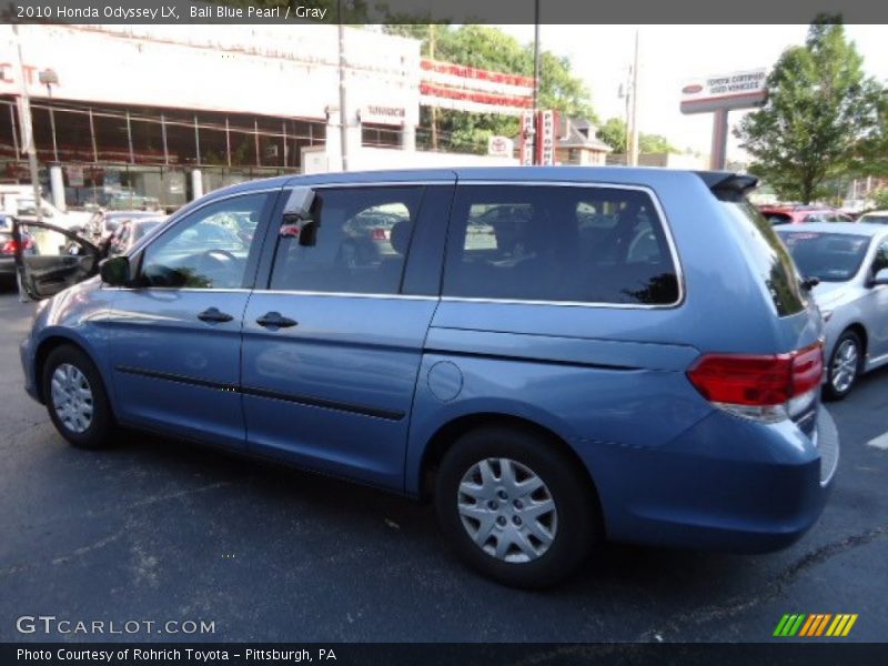 Bali Blue Pearl / Gray 2010 Honda Odyssey LX