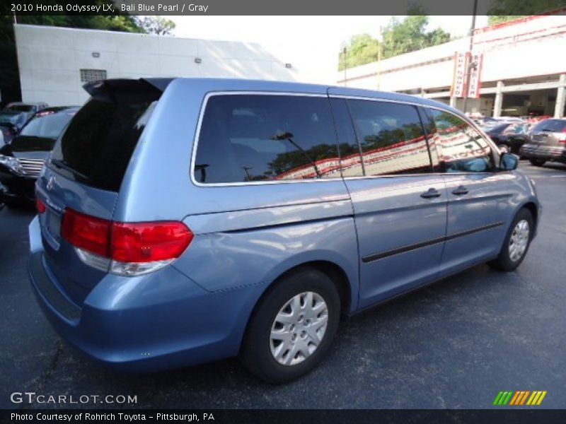 Bali Blue Pearl / Gray 2010 Honda Odyssey LX