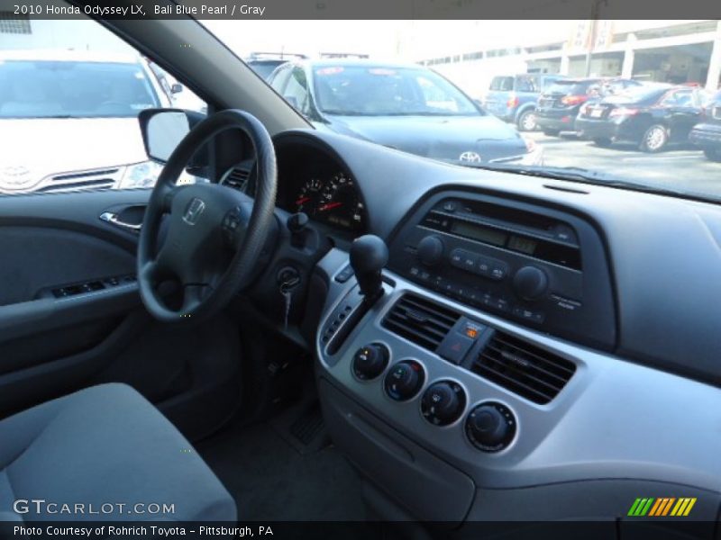 Bali Blue Pearl / Gray 2010 Honda Odyssey LX