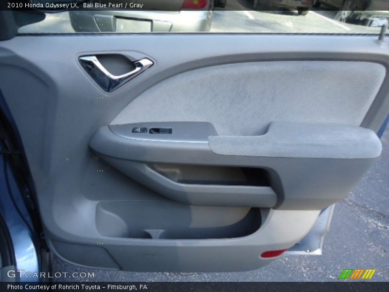 Bali Blue Pearl / Gray 2010 Honda Odyssey LX