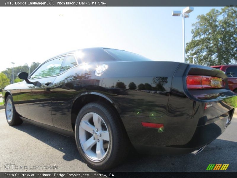 Pitch Black / Dark Slate Gray 2013 Dodge Challenger SXT