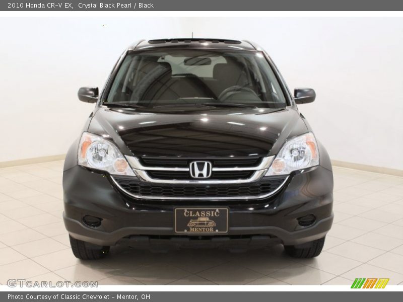 Crystal Black Pearl / Black 2010 Honda CR-V EX