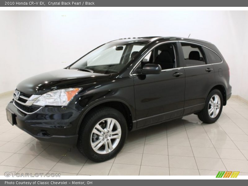 Crystal Black Pearl / Black 2010 Honda CR-V EX