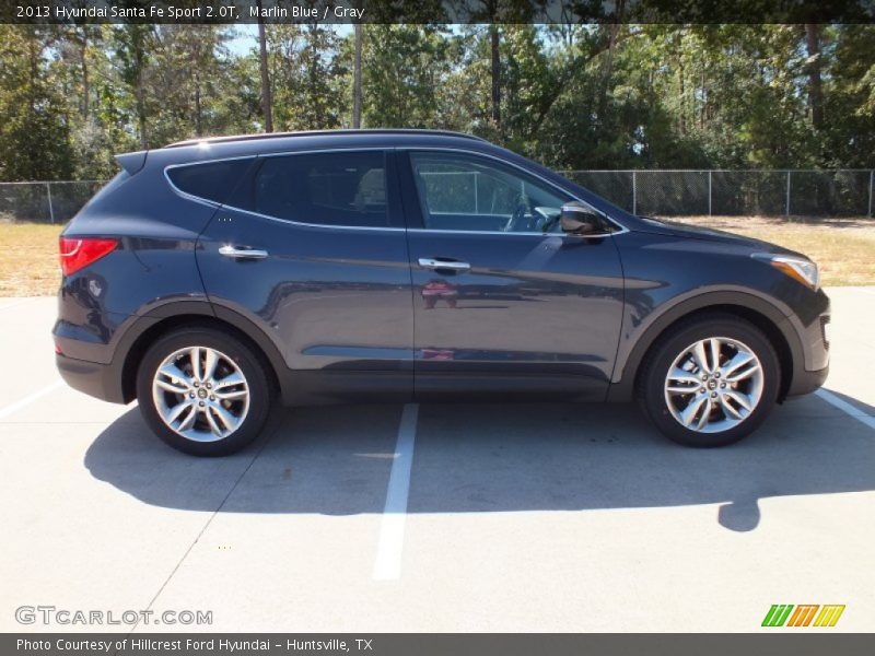 Marlin Blue / Gray 2013 Hyundai Santa Fe Sport 2.0T