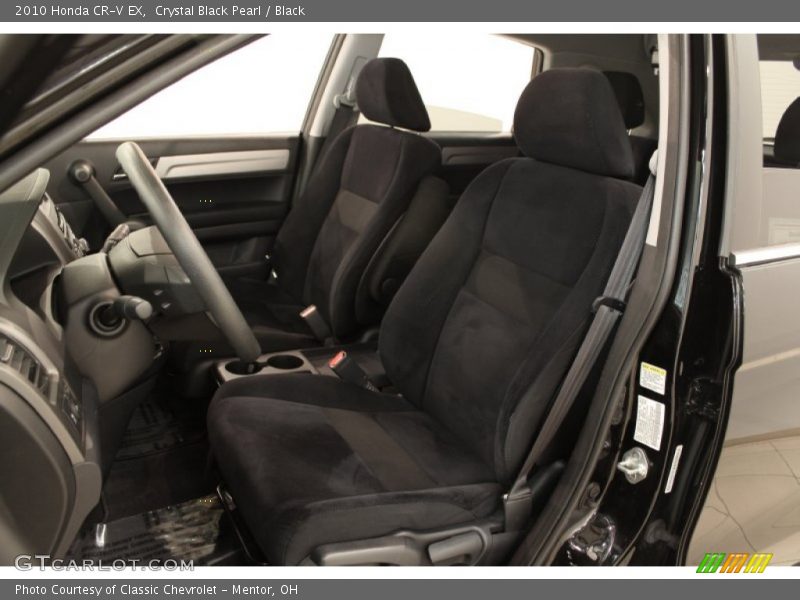 Crystal Black Pearl / Black 2010 Honda CR-V EX