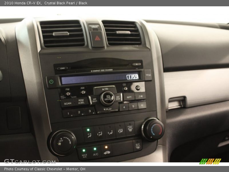 Crystal Black Pearl / Black 2010 Honda CR-V EX