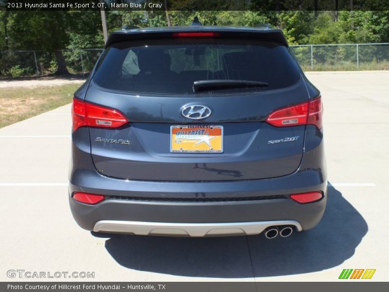 Marlin Blue / Gray 2013 Hyundai Santa Fe Sport 2.0T