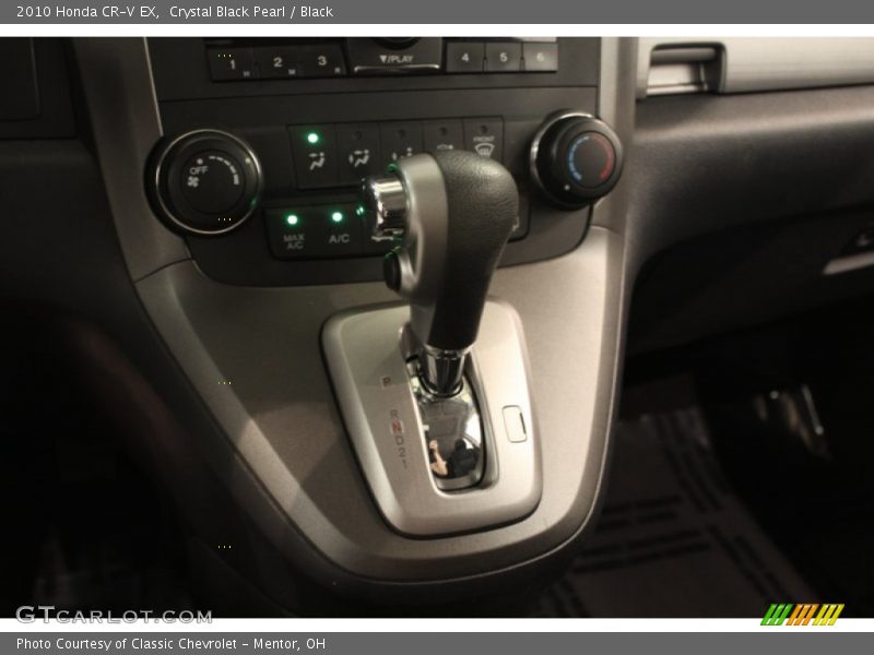 Crystal Black Pearl / Black 2010 Honda CR-V EX