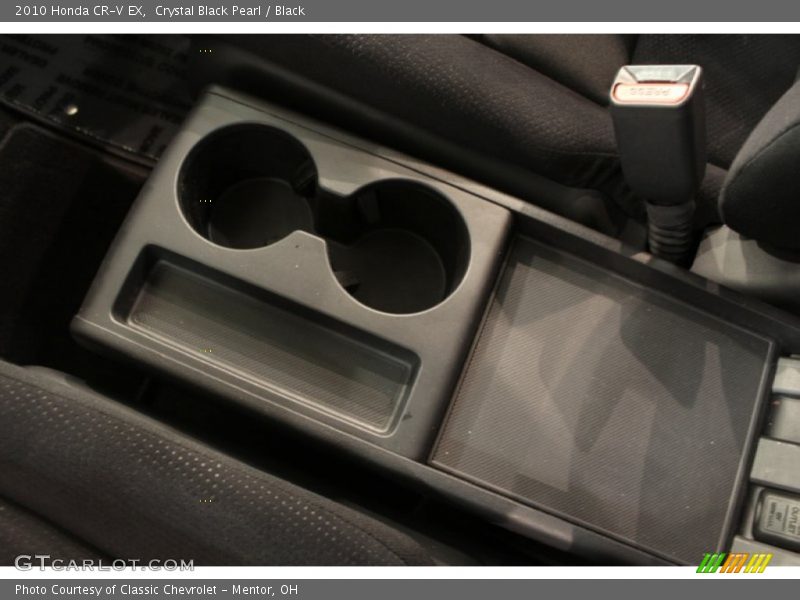Crystal Black Pearl / Black 2010 Honda CR-V EX
