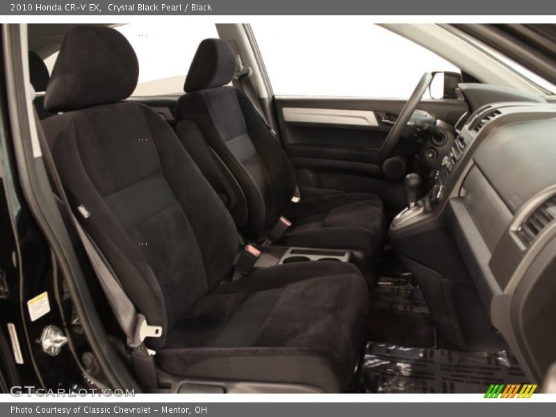 Crystal Black Pearl / Black 2010 Honda CR-V EX