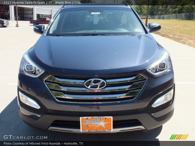 Marlin Blue / Gray 2013 Hyundai Santa Fe Sport 2.0T