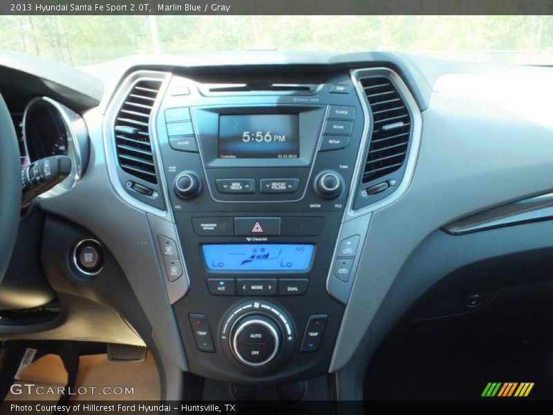 Controls of 2013 Santa Fe Sport 2.0T