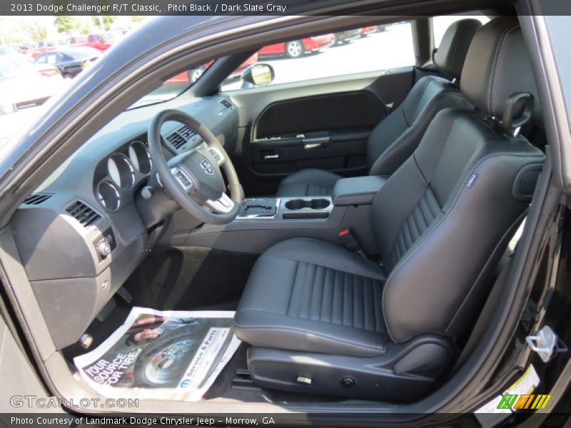 Front Seat of 2013 Challenger R/T Classic