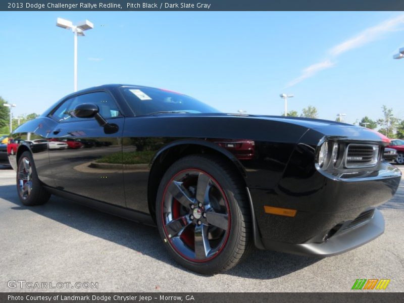 Front 3/4 View of 2013 Challenger Rallye Redline