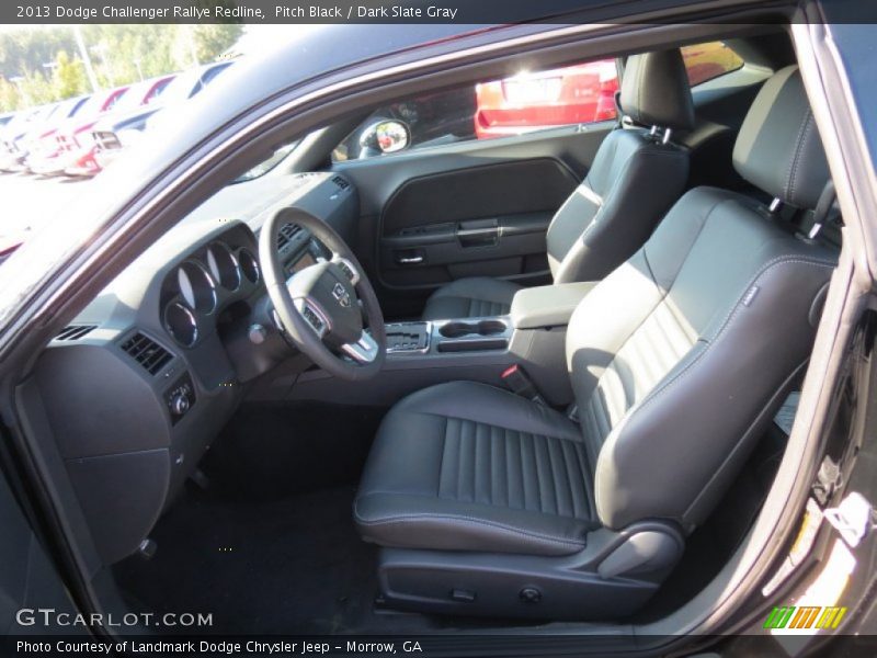 Front Seat of 2013 Challenger Rallye Redline
