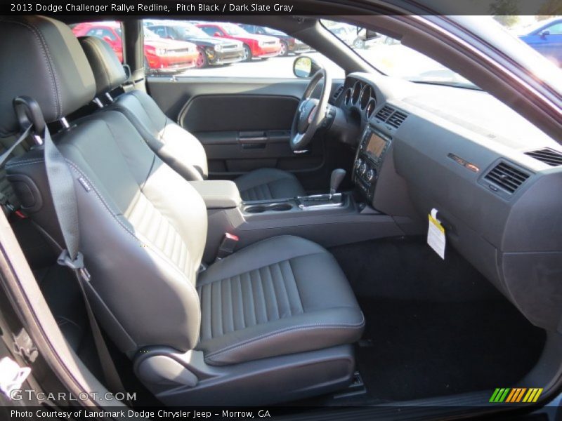  2013 Challenger Rallye Redline Dark Slate Gray Interior