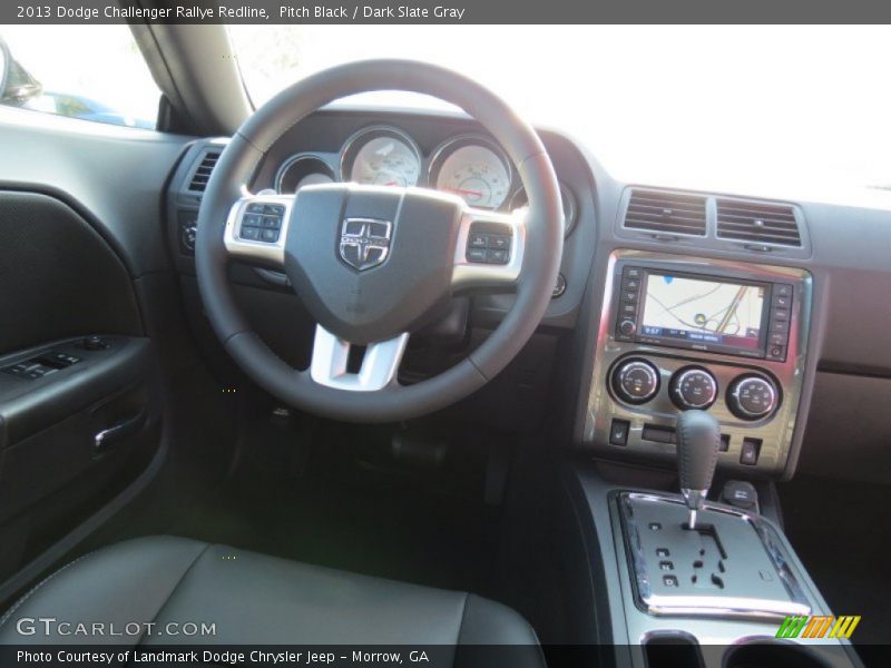 Dashboard of 2013 Challenger Rallye Redline