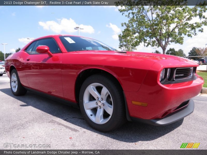 Redline 3-Coat Pearl / Dark Slate Gray 2013 Dodge Challenger SXT