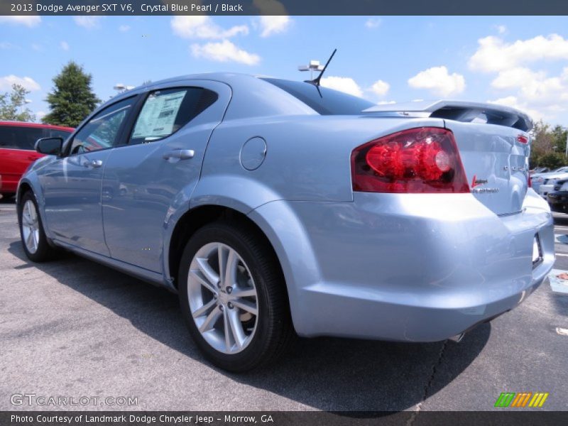 Crystal Blue Pearl / Black 2013 Dodge Avenger SXT V6