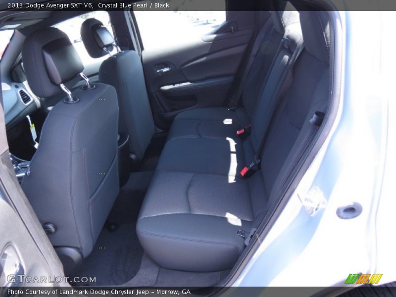 Crystal Blue Pearl / Black 2013 Dodge Avenger SXT V6