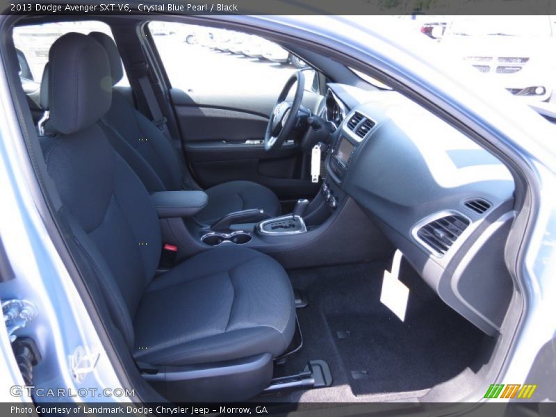Crystal Blue Pearl / Black 2013 Dodge Avenger SXT V6