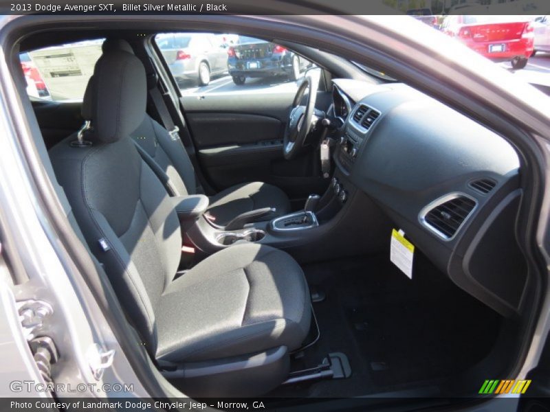 Billet Silver Metallic / Black 2013 Dodge Avenger SXT