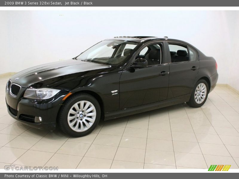 Jet Black / Black 2009 BMW 3 Series 328xi Sedan