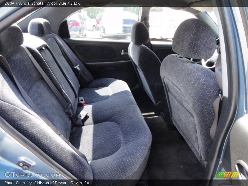 Ardor Blue / Black 2004 Hyundai Sonata