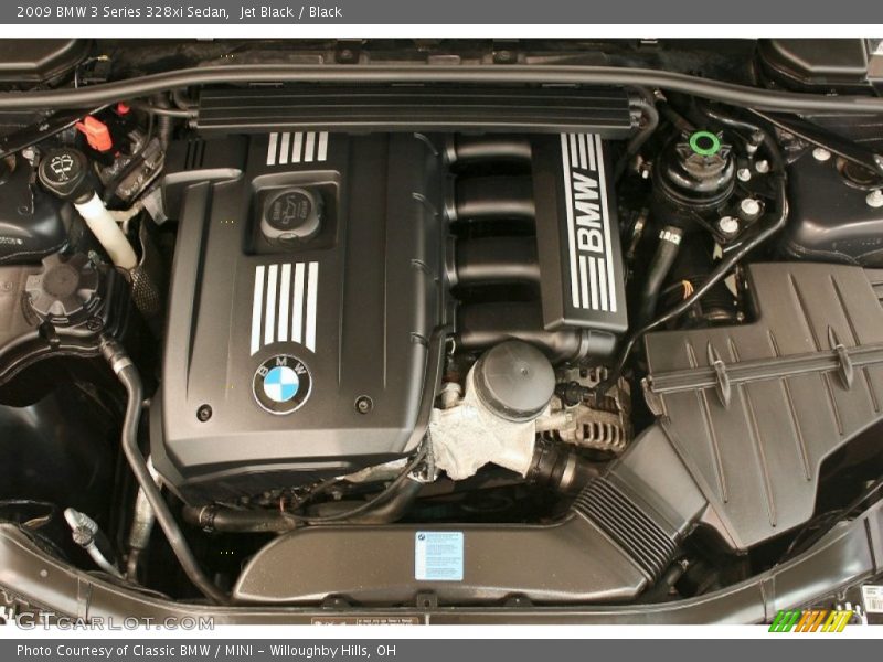 Jet Black / Black 2009 BMW 3 Series 328xi Sedan