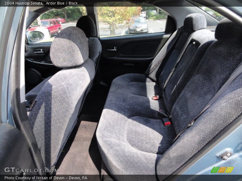 Ardor Blue / Black 2004 Hyundai Sonata