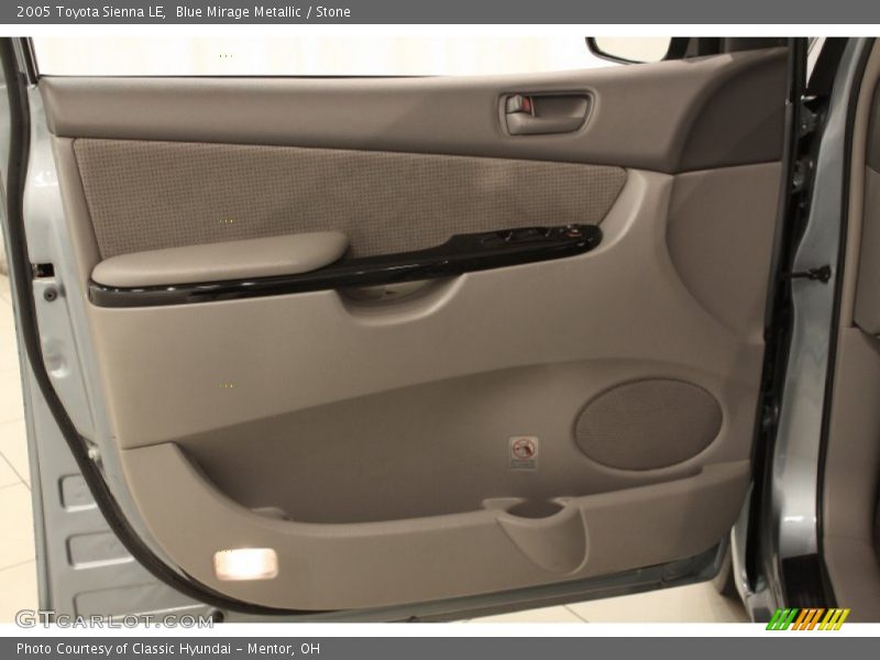Blue Mirage Metallic / Stone 2005 Toyota Sienna LE