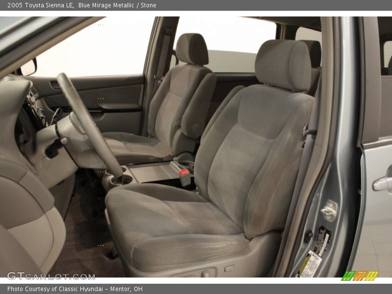 Blue Mirage Metallic / Stone 2005 Toyota Sienna LE
