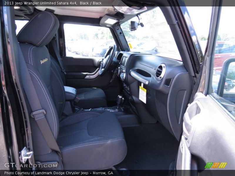 Black / Black 2013 Jeep Wrangler Unlimited Sahara 4x4