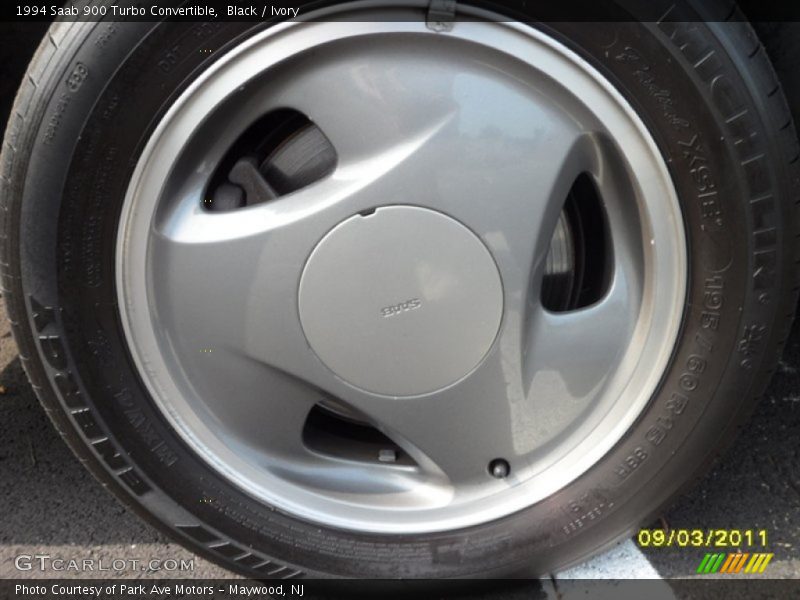 Black / Ivory 1994 Saab 900 Turbo Convertible
